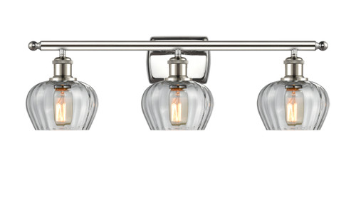Fenton - 3 Light - 27 inch - Polished Nickel - Bath Vanity Light (516-3W-PN-G92)