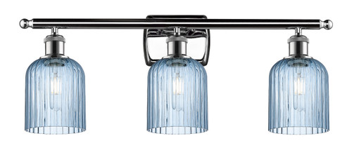 Bridal Veil - 3 Light - 25 inch - Polished Chrome - Bath Vanity Light (516-3W-PC-G559-5BL)