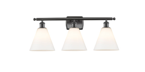Berkshire - 3 Light - 28 inch - Oil Rubbed Bronze - Bath Vanity Light (516-3W-OB-GBC-81-LED)