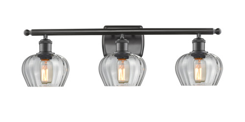 Fenton - 3 Light - 27 inch - Oil Rubbed Bronze - Bath Vanity Light (516-3W-OB-G92)