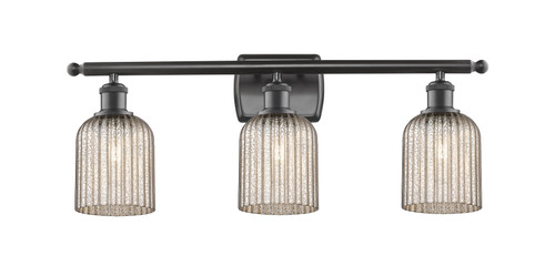 Bridal Veil - 3 Light - 25 inch - Oil Rubbed Bronze - Bath Vanity Light (516-3W-OB-G559-5ME)