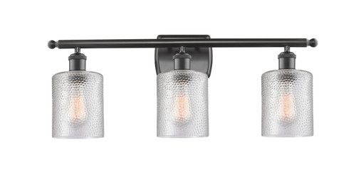 Cobbleskill - 3 Light - 25 inch - Oil Rubbed Bronze - Bath Vanity Light (516-3W-OB-G112-LED)