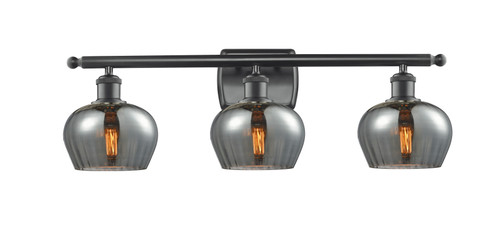 Fenton - 3 Light - 27 inch - Matte Black - Bath Vanity Light (516-3W-BK-G93)