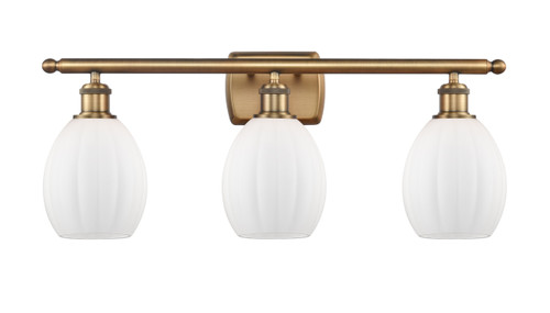 Eaton - 3 Light - 26 inch - Brushed Brass - Bath Vanity Light (516-3W-BB-G81)