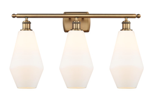 Cindyrella - 3 Light - 27 inch - Brushed Brass - Bath Vanity Light (516-3W-BB-G651-7)