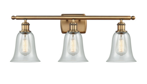 Hanover - 3 Light - 26 inch - Brushed Brass - Bath Vanity Light (516-3W-BB-G2812)