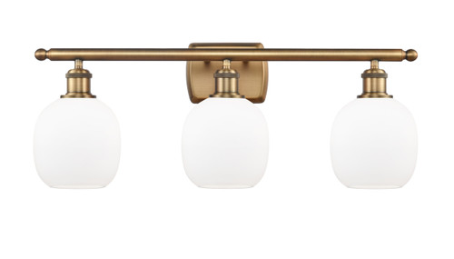Belfast - 3 Light - 26 inch - Brushed Brass - Bath Vanity Light (516-3W-BB-G101)