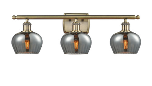 Fenton - 3 Light - 27 inch - Antique Brass - Bath Vanity Light (516-3W-AB-G93)