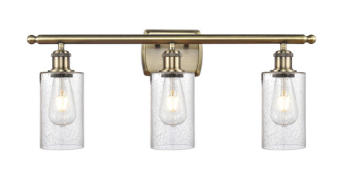 Clymer - 3 Light - 24 inch - Antique Brass - Bath Vanity Light (516-3W-AB-G804)