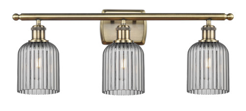 Bridal Veil - 3 Light - 25 inch - Antique Brass - Bath Vanity Light (516-3W-AB-G559-5SM)