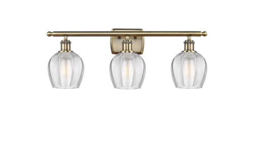 Norfolk - 3 Light - 26 inch - Antique Brass - Bath Vanity Light (516-3W-AB-G462-6)