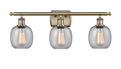 Belfast - 3 Light - 26 inch - Antique Brass - Bath Vanity Light (516-3W-AB-G104)