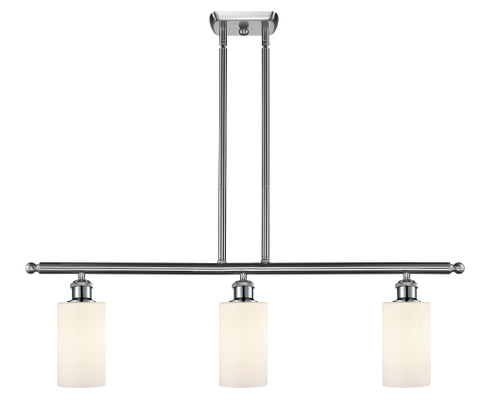 Clymer - 3 Light - 36 inch - Brushed Satin Nickel - Cord hung - Island Light (516-3I-SN-G801-LED)