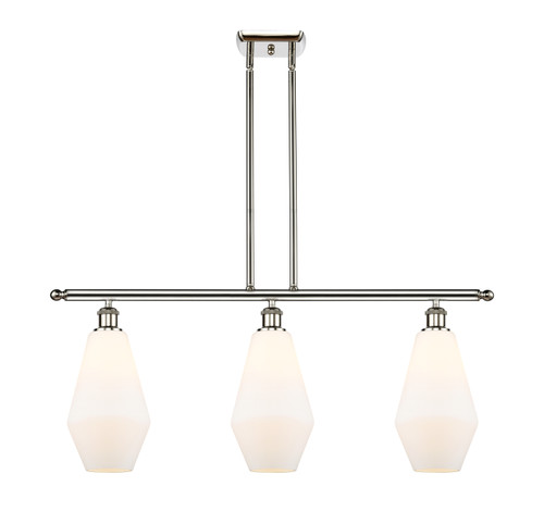 Cindyrella - 3 Light - 36 inch - Polished Nickel - Cord hung - Island Light (516-3I-PN-G651-7-LED)