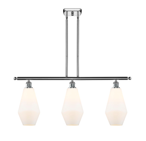 Cindyrella - 3 Light - 36 inch - Polished Chrome - Cord hung - Island Light (516-3I-PC-G651-7)