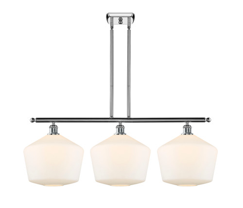 Cindyrella - 3 Light - 39 inch - Polished Chrome - Cord hung - Island Light (516-3I-PC-G651-12-LED)