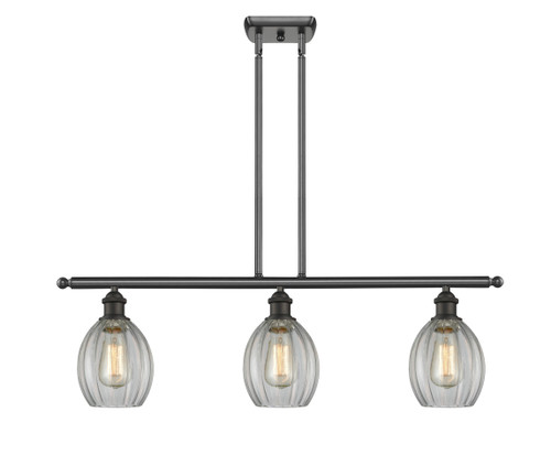 Eaton - 3 Light - 36 inch - Oil Rubbed Bronze - Cord hung - Island Light (516-3I-OB-G82-LED)
