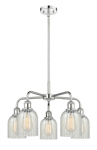 Caledonia - 5 Light - 23 inch - Polished Chrome - Chandelier (516-5CR-PC-G2511)