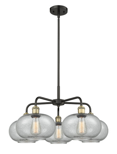 Gorham - 5 Light - 28 inch - Black Antique Brass - Chandelier (516-5CR-BAB-G247)