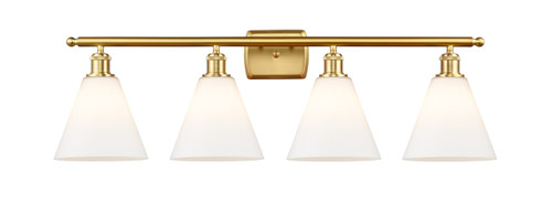 Berkshire - 4 Light - 38 inch - Satin Gold - Bath Vanity Light (516-4W-SG-GBC-81)