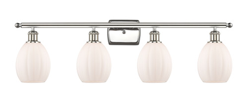 Eaton - 4 Light - 36 inch - Polished Nickel - Bath Vanity Light (516-4W-PN-G81)