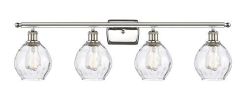 Waverly - 4 Light - 36 inch - Polished Nickel - Bath Vanity Light (516-4W-PN-G362)