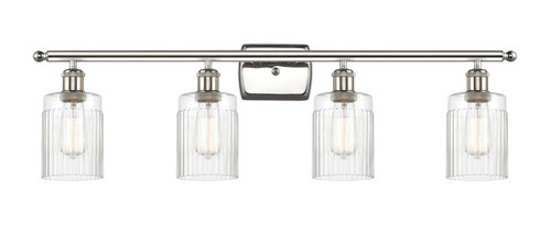 Hadley - 4 Light - 35 inch - Polished Nickel - Bath Vanity Light (516-4W-PN-G342)