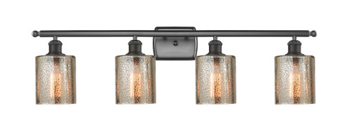 Cobbleskill - 4 Light - 35 inch - Oil Rubbed Bronze - Bath Vanity Light (516-4W-OB-G116-LED)