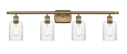 Hadley - 4 Light - 35 inch - Brushed Brass - Bath Vanity Light (516-4W-BB-G342)