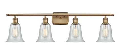 Hanover - 4 Light - 36 inch - Brushed Brass - Bath Vanity Light (516-4W-BB-G2812-LED)
