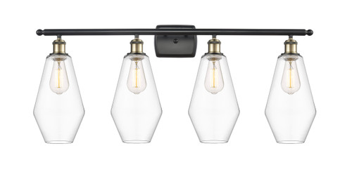 Cindyrella - 4 Light - 37 inch - Black Antique Brass - Bath Vanity Light (516-4W-BAB-G652-7)