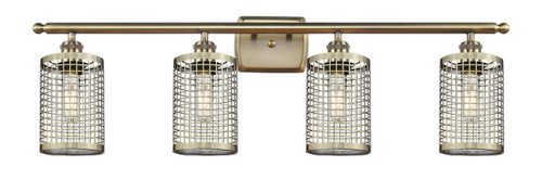 Nestbrook - 4 Light - 35 inch - Antique Brass - Bath Vanity Light (516-4W-AB-M18-AB)