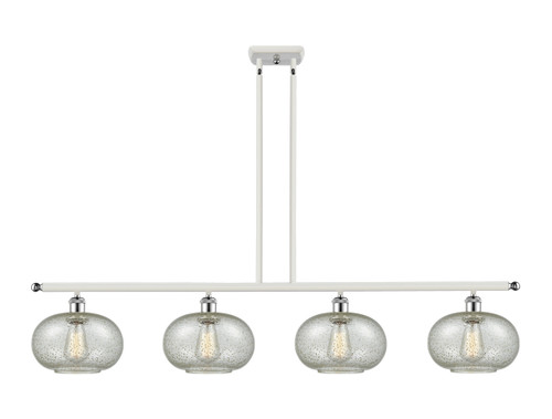 Gorham - 4 Light - 48 inch - White Polished Chrome - Cord hung - Island Light (516-4I-WPC-G249-LED)