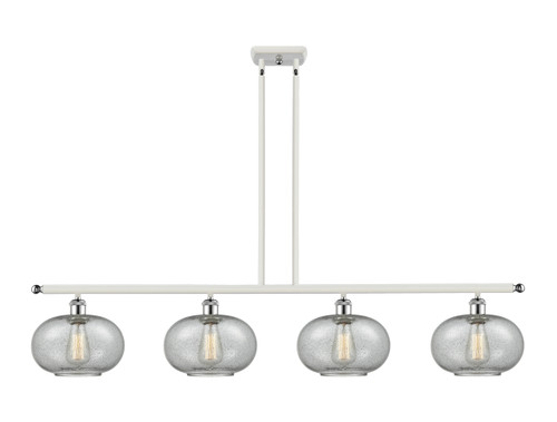 Gorham - 4 Light - 48 inch - White Polished Chrome - Cord hung - Island Light (516-4I-WPC-G247-LED)