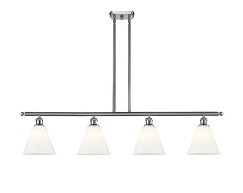 Berkshire - 4 Light - 48 inch - Brushed Satin Nickel - Cord hung - Island Light (516-4I-SN-GBC-81-LED)