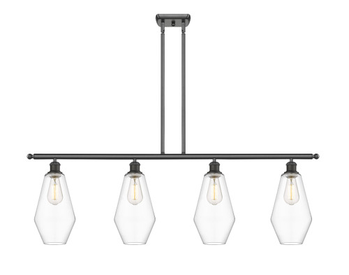 Cindyrella - 4 Light - 48 inch - Oil Rubbed Bronze - Cord hung - Island Light (516-4I-OB-G652-7-LED)