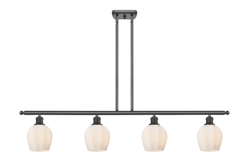 Norfolk - 4 Light - 48 inch - Oil Rubbed Bronze - Cord hung - Island Light (516-4I-OB-G461-6)