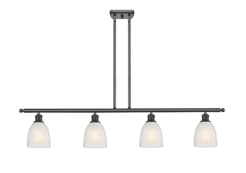 Brookfield - 4 Light - 48 inch - Oil Rubbed Bronze - Cord hung - Island Light (516-4I-OB-G441-LED)