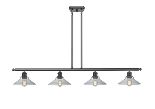Orwell - 4 Light - 48 inch - Oil Rubbed Bronze - Cord hung - Island Light (516-4I-OB-G132-LED)