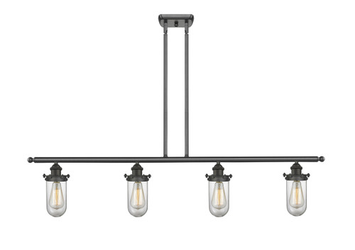 Kingsbury - 4 Light - 48 inch - Oil Rubbed Bronze - Cord hung - Island Light (516-4I-OB-CE231-CL-LED)
