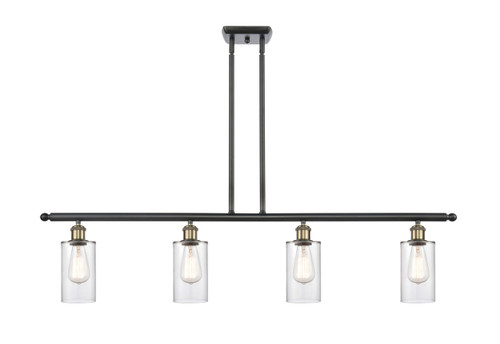 Clymer - 4 Light - 48 inch - Black Antique Brass - Cord hung - Island Light (516-4I-BAB-G802-LED)