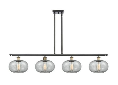 Gorham - 4 Light - 48 inch - Black Antique Brass - Cord hung - Island Light (516-4I-BAB-G247)