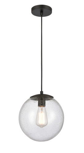 Tolland - 1 Light - 10 inch - Matte Black - Cord hung - Mini Pendant (610-BK-SDY)