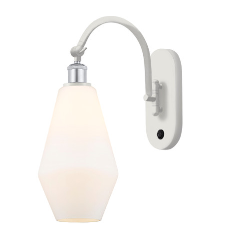 Cindyrella - 1 Light - 7 inch - White Polished Chrome - Sconce (518-1W-WPC-G651-7-LED)
