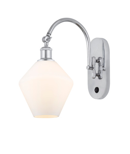 Cindyrella - 1 Light - 8 inch - Polished Chrome - Sconce (518-1W-PC-G651-8-LED)