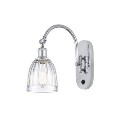 Brookfield - 1 Light - 6 inch - Polished Chrome - Sconce (518-1W-PC-G442)