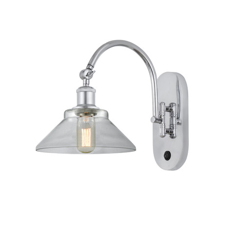 Orwell - 1 Light - 8 inch - Polished Chrome - Sconce (518-1W-PC-G132-LED)
