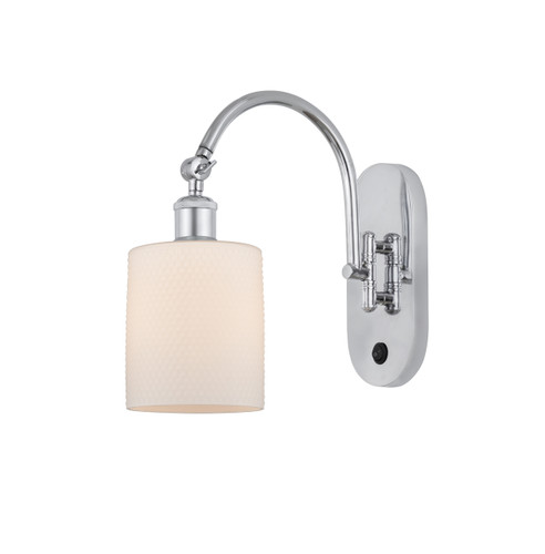 Cobbleskill - 1 Light - 5 inch - Polished Chrome - Sconce (518-1W-PC-G111-LED)