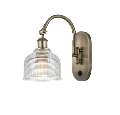 Dayton - 1 Light - 6 inch - Antique Brass - Sconce (518-1W-AB-G412-LED)
