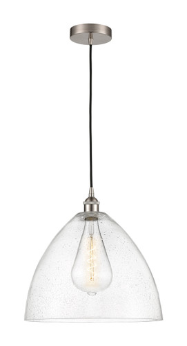Bristol - 1 Light - 16 inch - Brushed Satin Nickel - Cord hung - Pendant (616-1P-SN-GBD-164-LED)